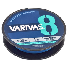 VARIVAS X8 PE線 高強度 高耐久度 高靈敏度, 海洋藍, 1捲