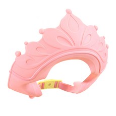 베키노우 유아용 베이비 샴푸캡, 베이비 핑크, 1개