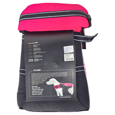 Hurtta 救生衣 醒目可見 重型提手 防水材料, 40~80kg, 粉紅色, 1個