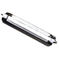 KAI 貝印 刮皮器刀片替換 平目, 銀色, 1個