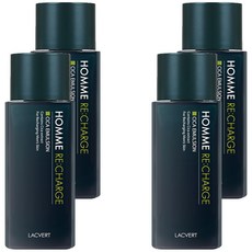 LACVERT Homme Re Charge積雪草乳液, 4個, 180ml