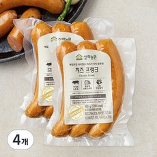 상하농원 치즈프랑크 소시지, 180g, 4개