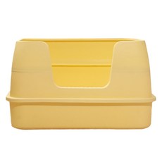 Gaekwacheonsun Aria 貓用廁所, 奶油黃, 1個