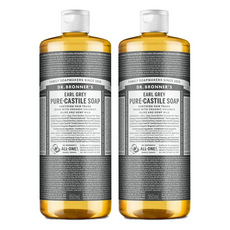 닥터브로너스 얼그레이 페이스 앤 바디 퓨어 캐스틸 솝 바디워시, 950ml, 2개