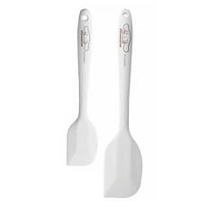 CHEFMADE 學廚 大耳狗矽膠刮刀2件組, 米色, 1組