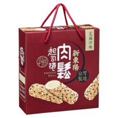 新東陽 肉鬆起司捲禮盒 酥鬆口感 香氣撲鼻 獨立包裝, 300g, 1盒