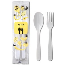 Bloom at home 蔬菜好好吃 湯匙 + 叉子組, 50套