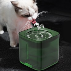 DING DONG PET 寵物智能萌芽飲水機, 綠色, 1個