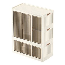 AOTTO 大容量開門折疊收納衣櫃 90面寬