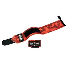 Zero to Hero Health 迷彩腕帶 SIGNATURE 紅色迷彩套裝, 1組, 紅色迷彩