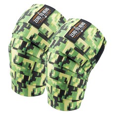 ZERO TO HERO 迷彩護膝 EXCLUSIVE 左右套組, 1套, 數位迷彩