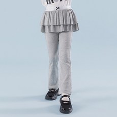 아이러브제이 라루 골지 캉캉 스커트 스판 레깅스