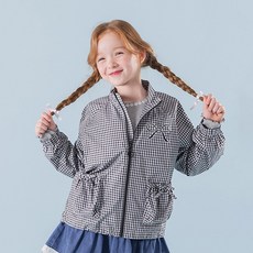 아이러브제이 나엘라 리본 바람막이 점퍼