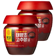 MONGGO FOODS INC. 淳昌名品太陽椒辣椒醬, 2個, 500g