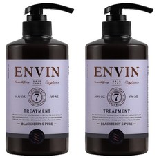 ENVIN 蛋白質香氛護髮乳 黑莓與月桂葉, 500ml, 2個