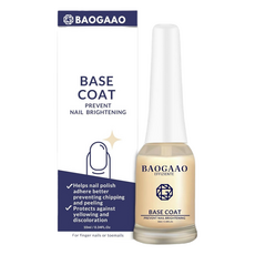 BAOGAAO 沙龍脊線平滑防禦護甲液, 10ml, 強化指甲結構，防止斷裂, 1瓶