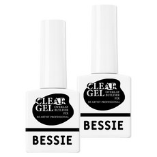 BESSIE 免洗透明凝膠, 混合色, 2個, 11ml