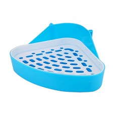 Canary 五葉角落式兔便盆 BE-T24 角落設計、防濺尿液、易清潔, 1個