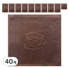 Cafe Haengju 30支棉 咖啡棕, 40個