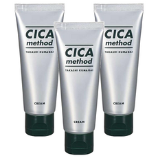 CicaMethod 男士專用乳霜 50g - TAKASHI KUMAGAI原創配方 草本香, 3條