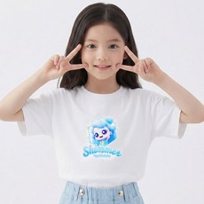 PremierFam 兒童款奇妙萌可簡約短袖T恤