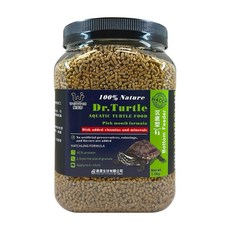 WEIYITER 維益特 水龜挑嘴條狀沉底飼料, 1.5kg, 1罐