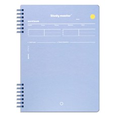 MUNID B5線圈左翻單字記憶筆記本, 1個, 藍色