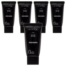 KATE 凱婷 台灣公司貨 零瑕肌密高遮瑕BB霜 控油 SPF21 PA++, EX-2, 30g, 5條