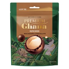 가나 프리미엄 마카다미아 초콜릿, 63g, 1개