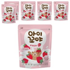 아이꼬야 요거트큐브, 6개, 17g, 딸기