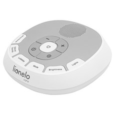 lionelo Baby Nap 多功能床頭燈音樂盒 709286, 白色, 1個