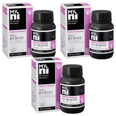 Myni 女性綜合維他命礦物質保健錠, 60顆, 3罐