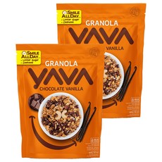 香草巧克力格蘭諾拉腰果燕麥片, 400g, 2包