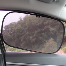 CARSUN 貼式靜電遮光罩 L號 2入+收納袋, 單色, 1組