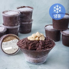 흥국에프엔비 스노우빙 다크초코 샤베트 (냉동), 300g, 1개입, 12개