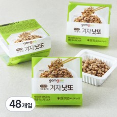 곰곰 겨자 낫또 세트, 45.5g, 8개입, 6개
