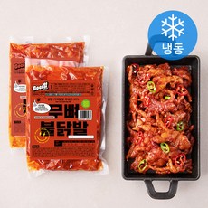 고기얌 무뼈불닭발 (냉동), 2개, 200g