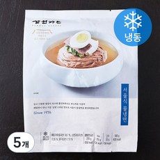 삼원가든 서울식 물냉면 고기 (냉동), 590g, 5개