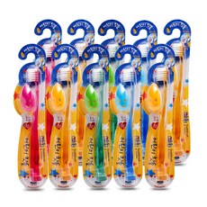 Wangta 兒童牙刷, 隨機出貨, 10支, 1支