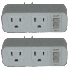 iPlus 保護傘 1切2座3變2安全壁插, 100mm, PU-1122A, 2個