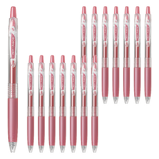 PILOT 百樂 Juice果汁筆, 水性/凝膠圓珠筆, 亮粉紅, 15支