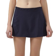 일리카이 여성용 스커트 레이어드 비치 팬츠