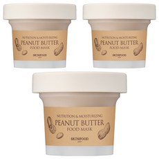 스킨푸드 땅콩버터 푸드 마스크, 3개