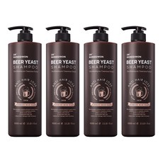 닥터방기원 비어이스트 맥주효모 탈모 샴푸, 1L, 4개