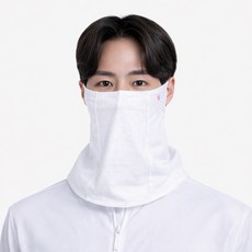 유투스포츠 ML8B 아이엠 버프형 마스크, 화이트, 1개