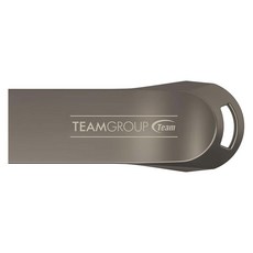 TEAMGROUP 十銓 Model T USB 3.2隨身碟 鎳黑色, 128GB, 1個