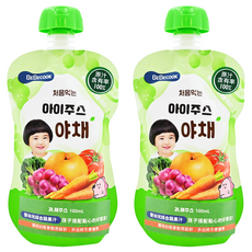 BEBECOOK 嬰幼兒綜合蔬果汁, 100ml, 2包