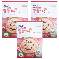 農純鄉 乖乖豬豬粥 6個月以上 7包, 1.05kg, 3盒