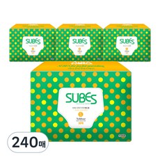 SUBES Noblesse尿布男女童通用 中型 6~11kg 褲型, 小型(S), 240張
