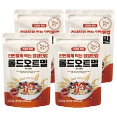 DGFARM 即食大燕麥片, 500g, 4個